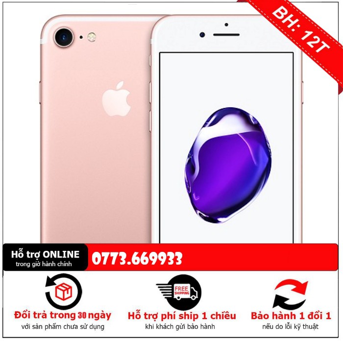 Điện thoại iPhone 7 32GB Fullbox qua sử dụng