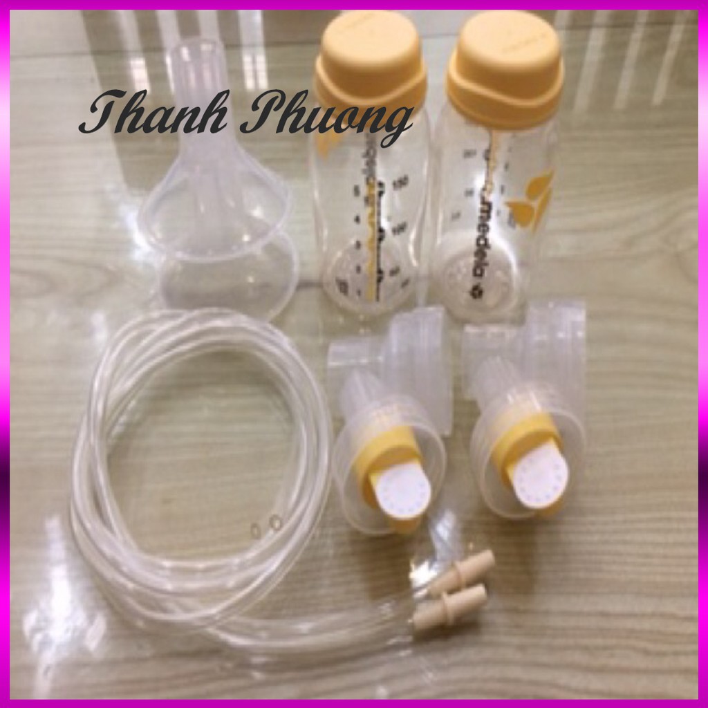 { SALE221 } Bộ phụ kiện máy hút sữa medela pump in style advanced toàn bộ chính hãng(có bill) ( Hàng HoT )