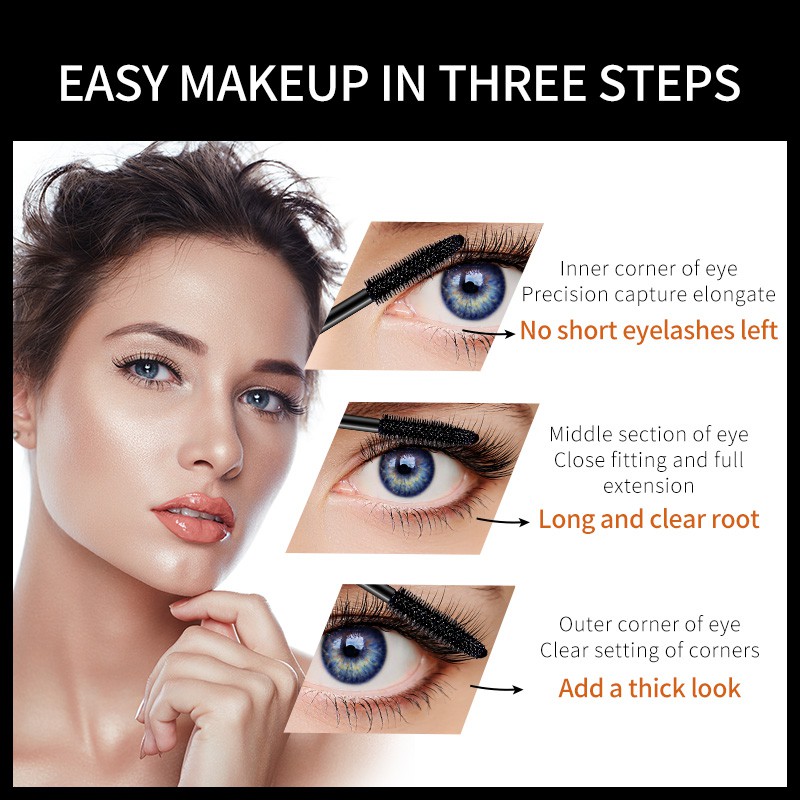 Mascara MIXDAIR M0061 Chuốt Dài Mi Màu Đen 8ml | BigBuy360 - bigbuy360.vn