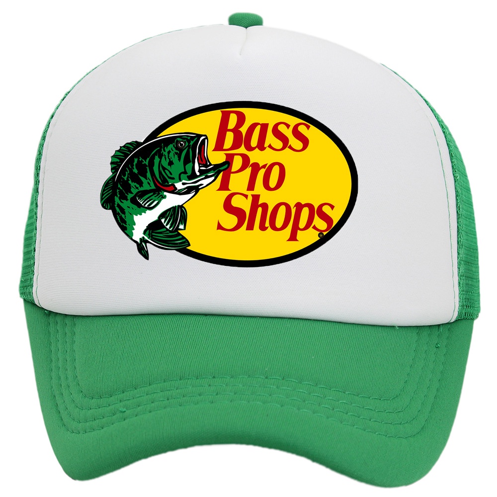 Bass pro Mũ Lưỡi Trai Phối Lưới In Họa Tiết Thời Trang Mùa Hè