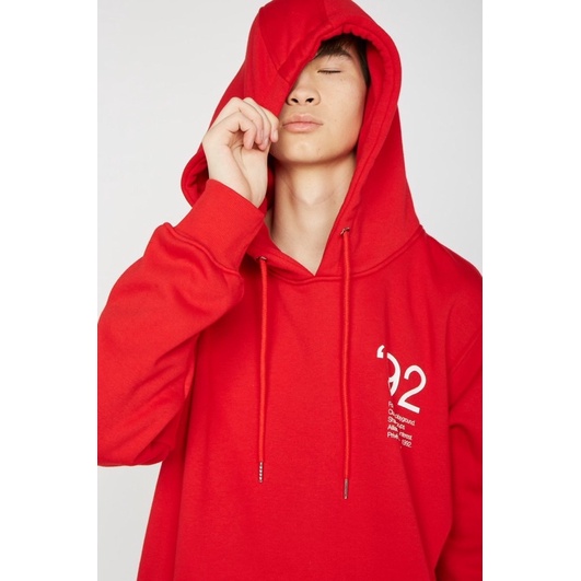 ÁO PRIVE BAEKHYUN  PLAYGROUND HOODIE RED