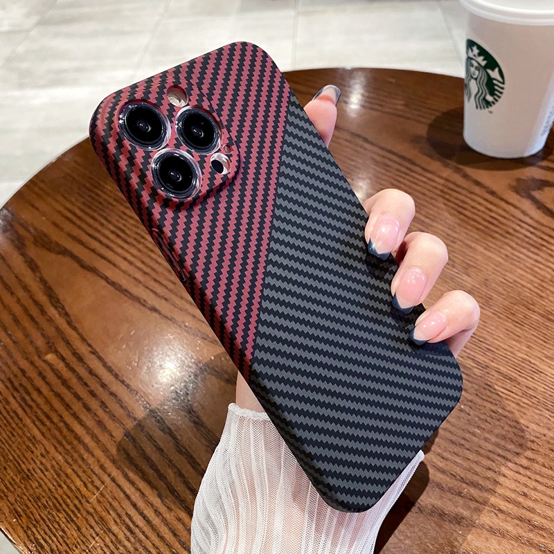 Ốp Điện Thoại Sợi Carbon Chống Sốc Cho iphone Xs Max 11 12 13 Pro Max ip11
