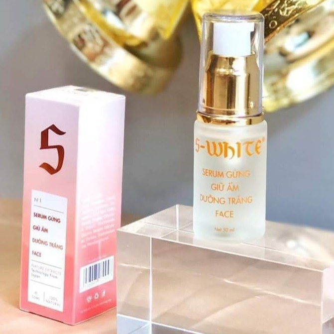 Serum gừng kích trắng face swhite
