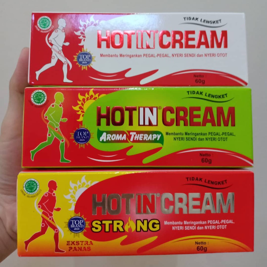 Dầu Nóng Xoa Bóp Hot In Cream Aroma