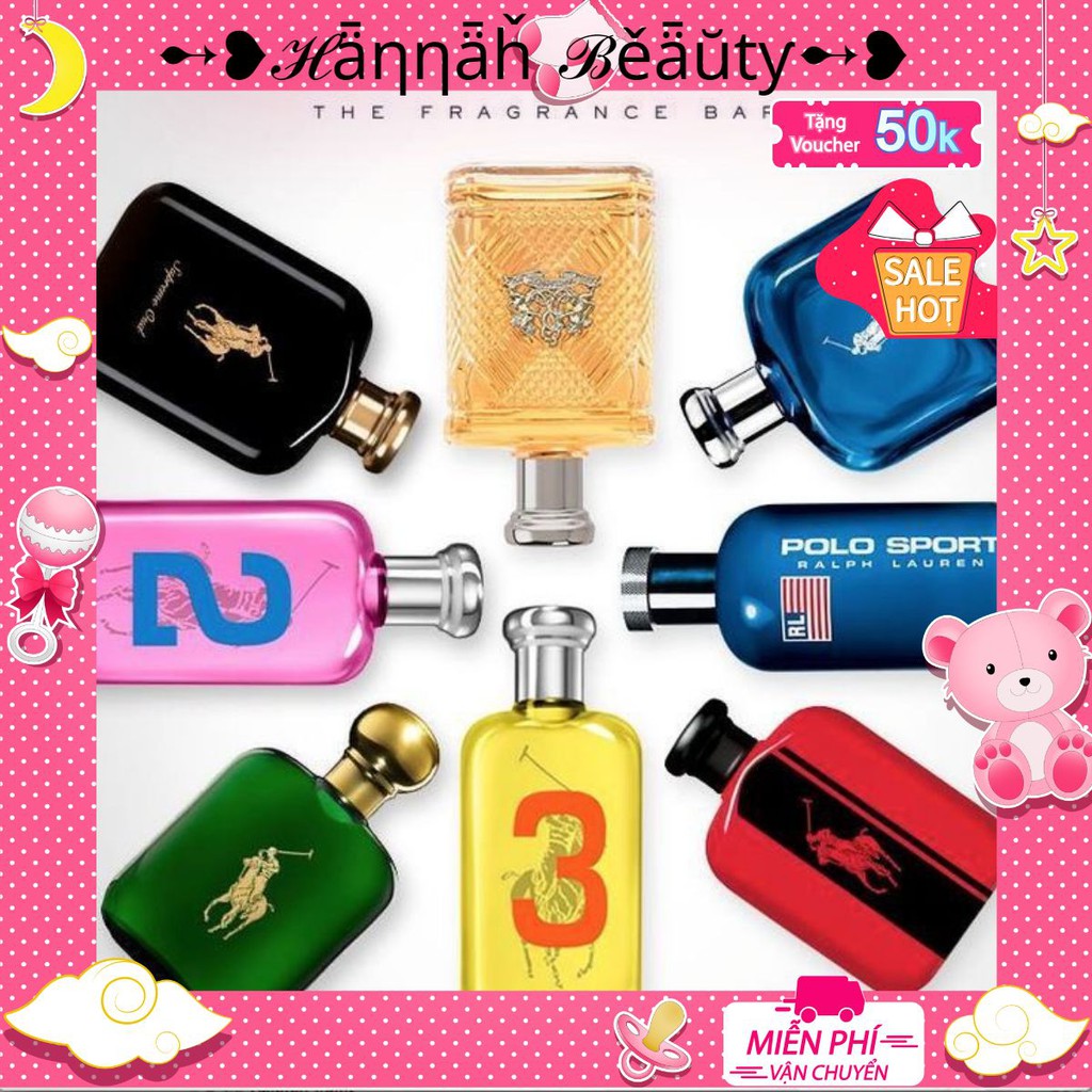 ♚♚♚ ♚♚♚ Mẫu thử nước hoa Polo Sport for man (5ml/10ml/20ml) Spray / Chuẩn authentic (HANNAH) (HANNAH)