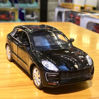 Xe mô hình ô tô Porsche Macur Turbo tỉ lệ 1:32 màu đen