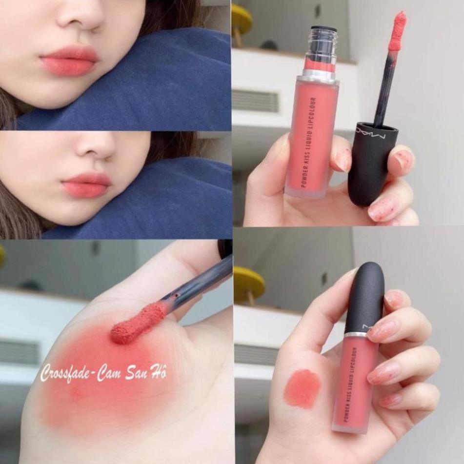 Son kem Mac chính hãng Power kiss liquid 998, 991, 989, 992 full box có bill date tới 2023 | Thế Giới Skin Care