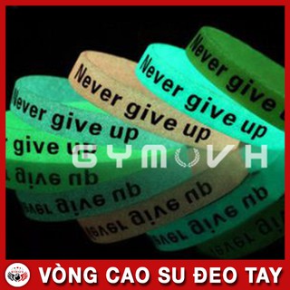 Vòng tay cao su gym - Vòng dạ quang - Vòng tay thể thao