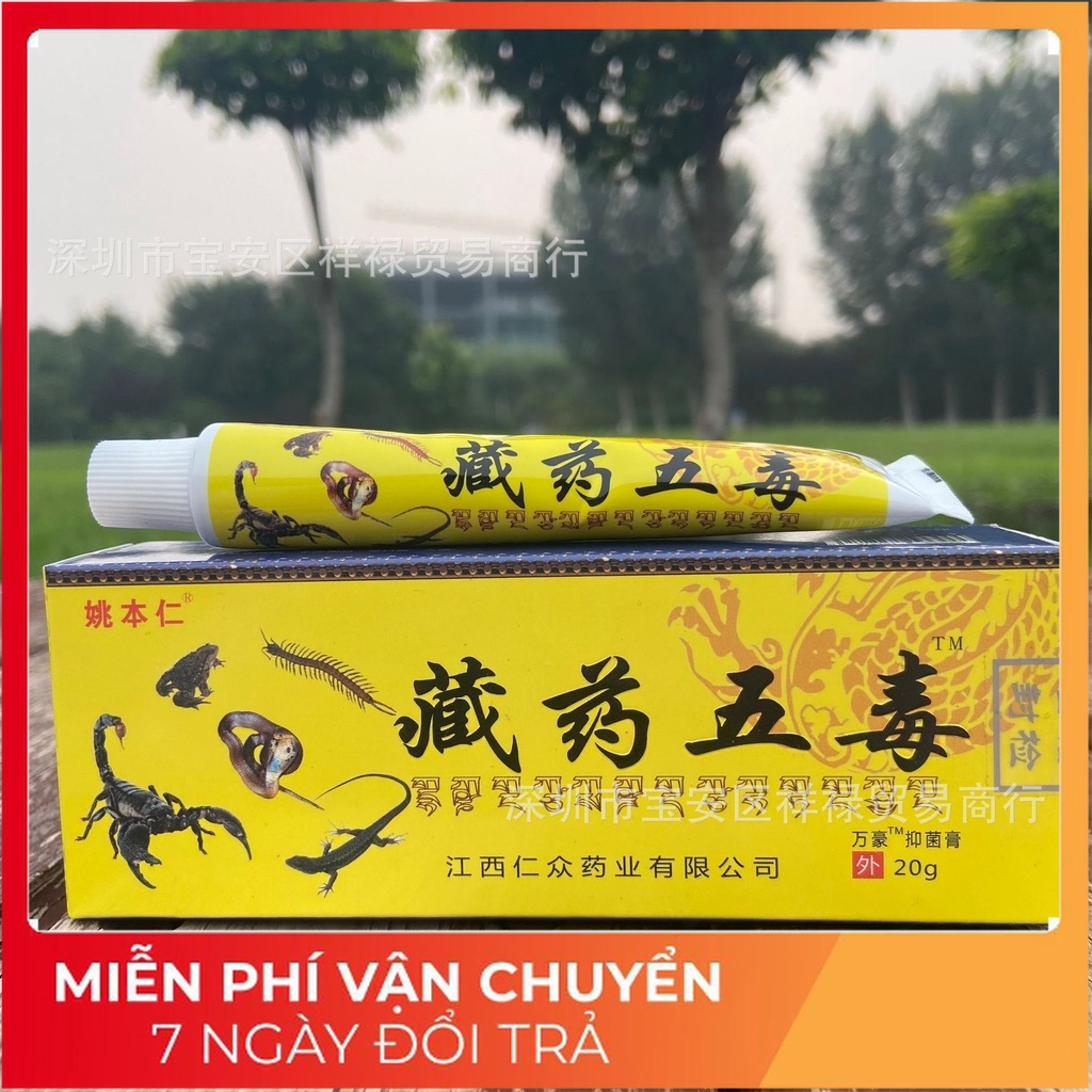 Kem xoa bóp Ngũ Độc Tây Tạng hỗ trợ giảm đau nhức xương khớp