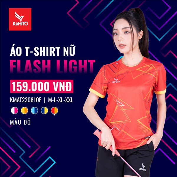 Áo Tshirt nữ Flash light