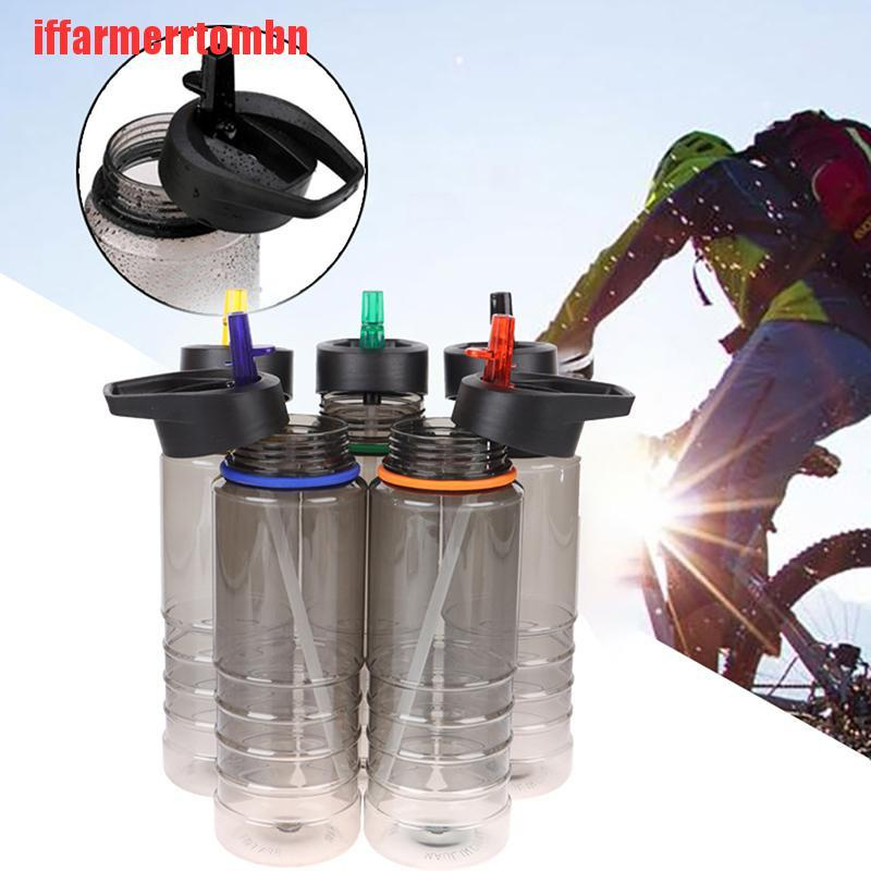 {iffarmerrtombn}800ml Drinks Bottle Cup Cover Tour Hydration Straw Water Bottle Cycling Hiking TYW