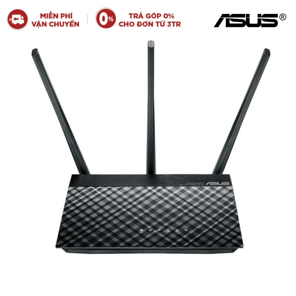 Thiết bị phát Wifi ASUS RT-AC53 đen