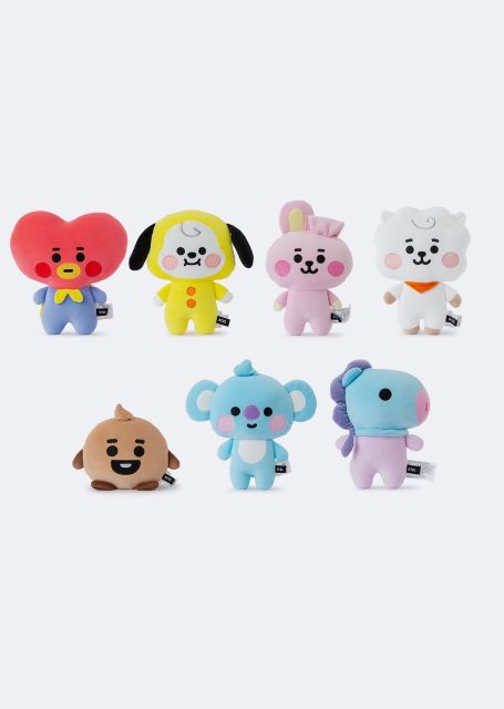 Gấu bông Baby BT21 Bagcharm sitting doll