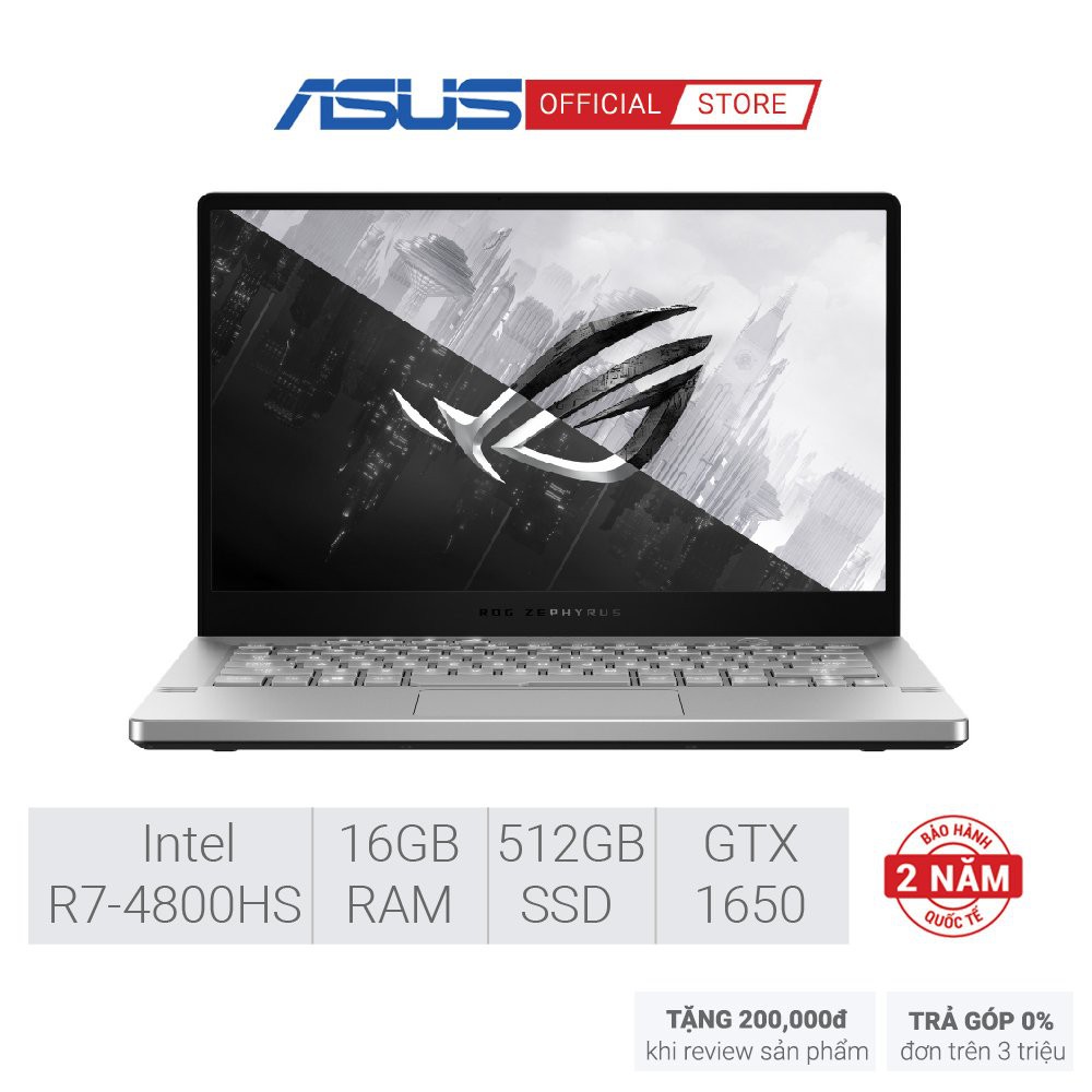 Laptop ASUS GA401II-HE019T | R7-4800HS | 16GB | 512GB | 4GB | 14&quot; FHD | Win 10