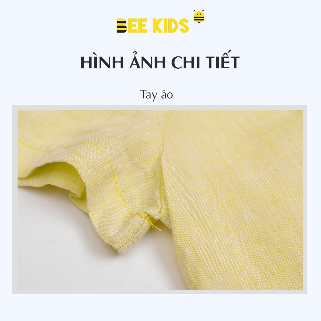 Áo Sơ Mi Bé Trai Cộc Tay (2 -6 Tuổi) Bee Kids Chất Cotton Thấm Hút Mồ Hôi, Thêu Túi Trên Ngực Áo - 2AC01690CO