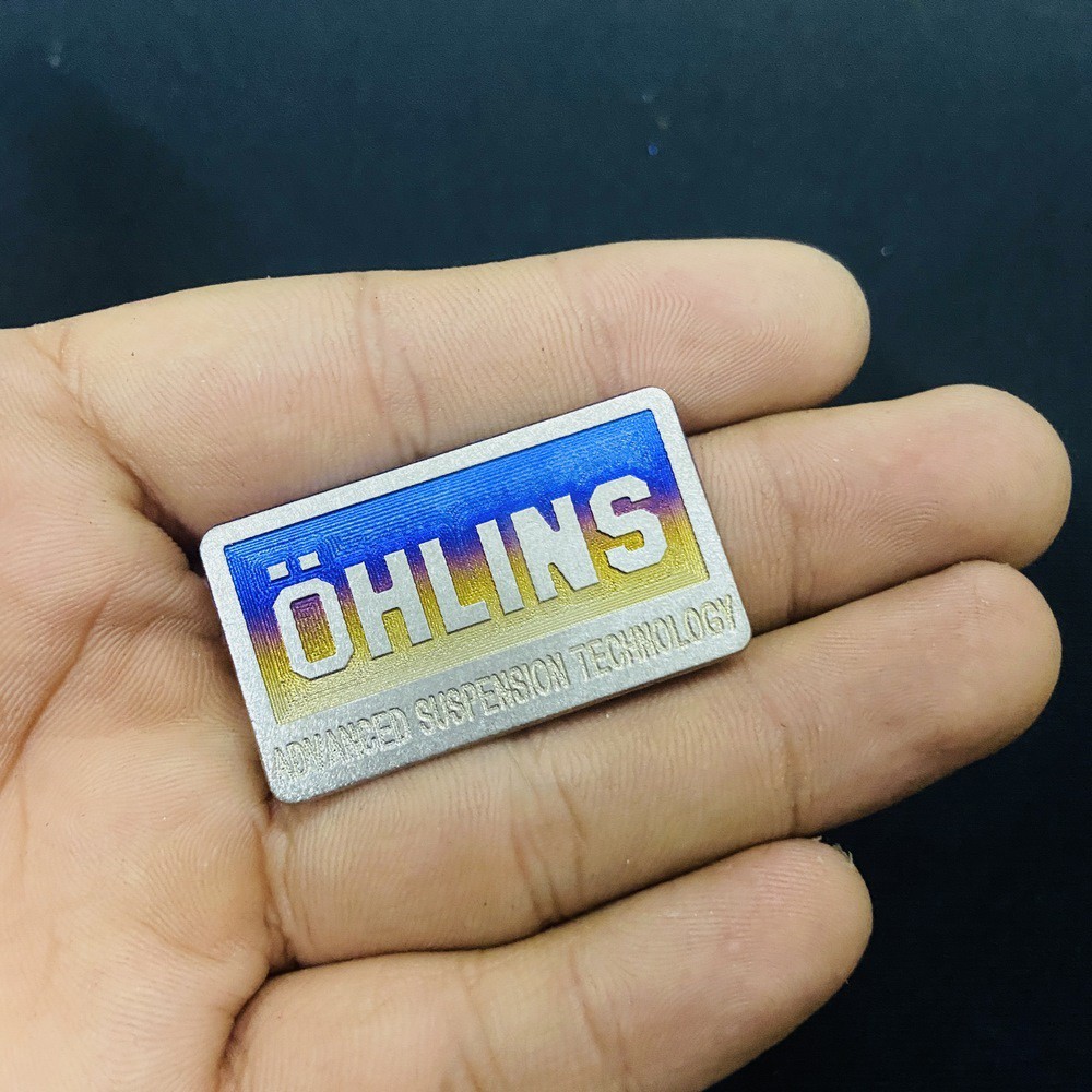 [TEM XE MÁY] TEM TITAN dán gấp xe côn, dè con xe tay ga siêu cá tính độc đáo