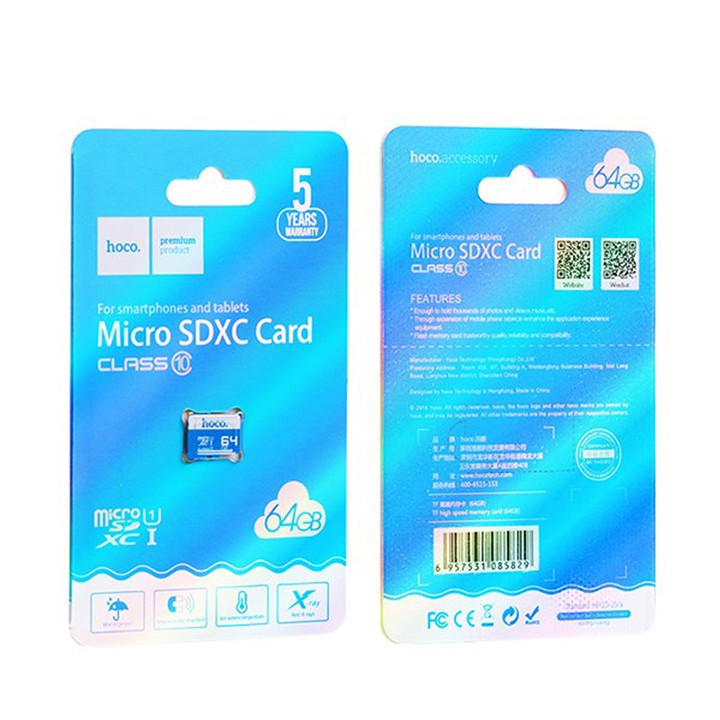 Thẻ nhớ Hoco 4/8/16GB micro sd, class 6, dung lượng thật, tương thích nhiều thiết bị | BigBuy360 - bigbuy360.vn