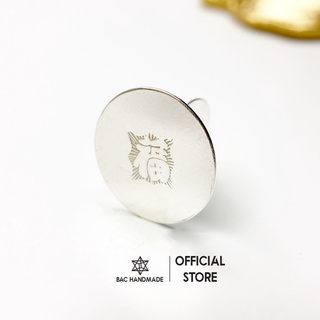 Đồng xu,thìa bạc chữ phúc đánh cảm và cạo gió bạc nguyên chất- Bạc Handmade