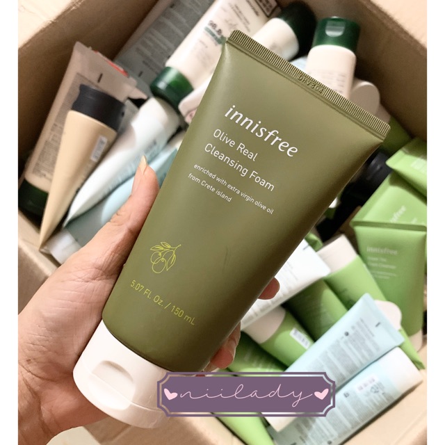 Sữa rửa mặt Innisfree Olive Real Cleansing Foam