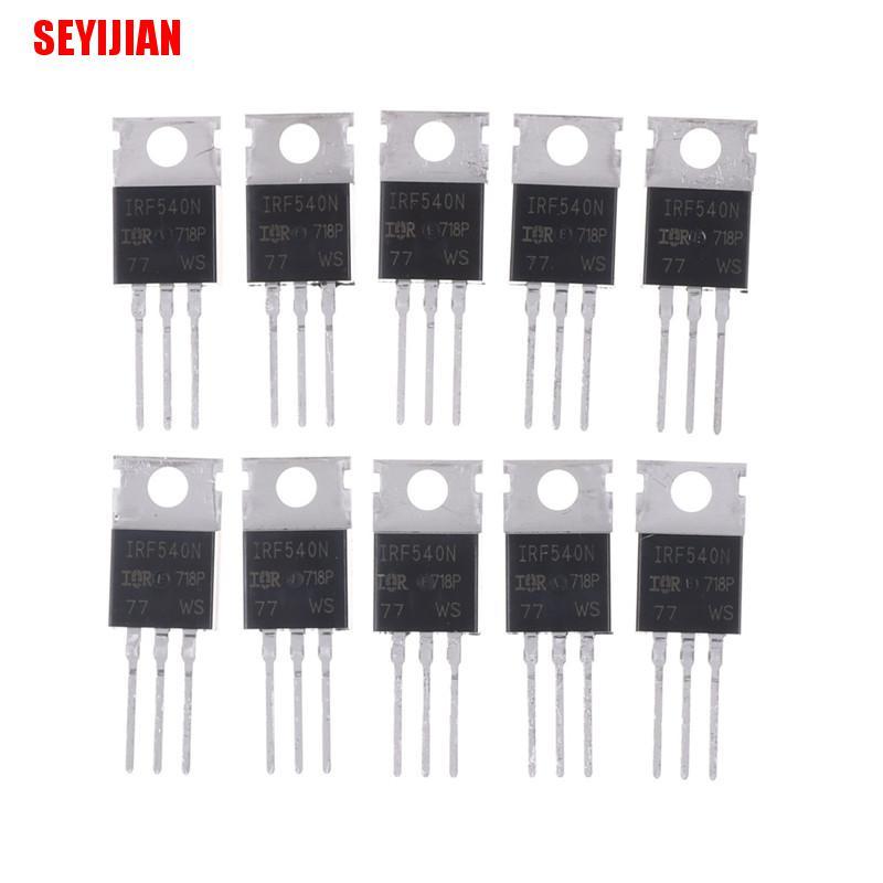 Set 10 Nguồn Điện Irf540N Irf540 To-220 N-Channel 33A 100V Chuyên Dụng