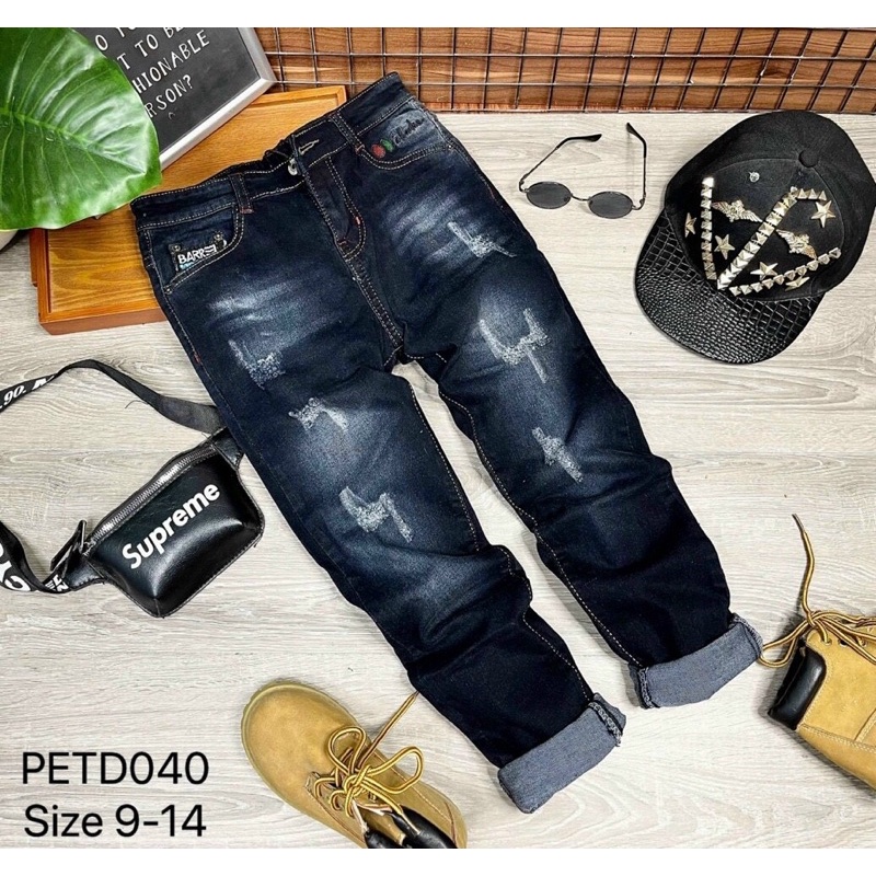 Jean dài cao cấp bé trai