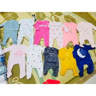 Bộ sleepsuit nỉ nhung body cho bé