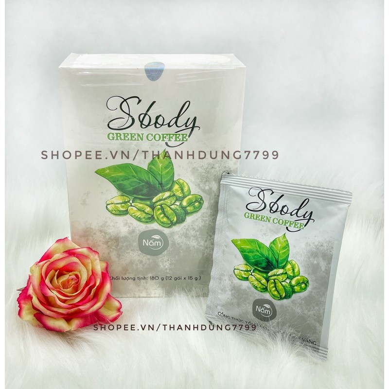 Caphe giảm cân SBODY GREEN COFFEE giảm cân đẹp dáng