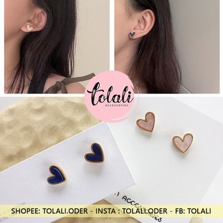 [ảnh thật-CÓ VIDEO]  Khuyên KẸP/ XỎ tai tim nhỏ HÀN QUỐC CHO NỮ THANH LỊCH NỮ TÍNH DỄ THƯƠNG KT237