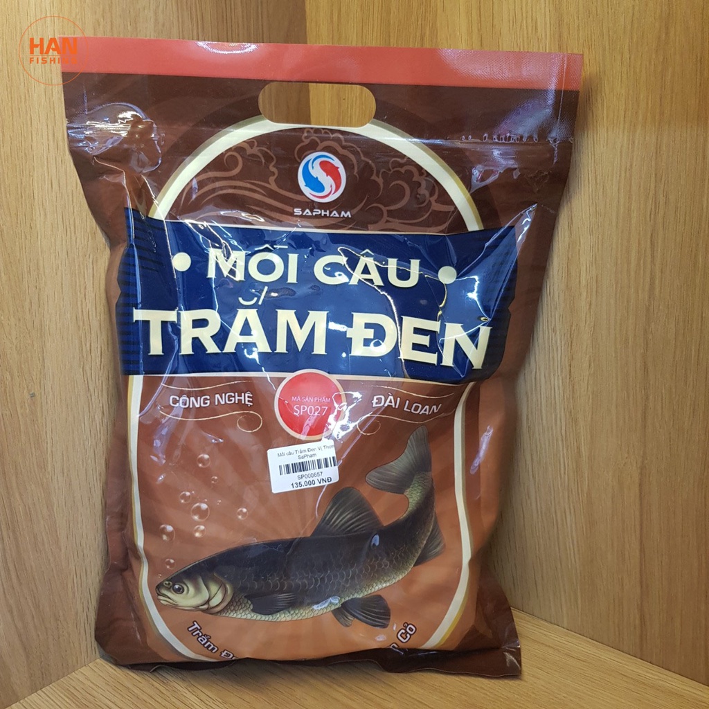 Mồi Câu Trắm Đen Sa Phạm 1500g – Han Fishing
