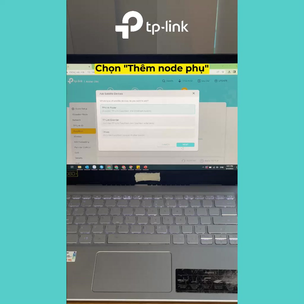 Bộ Phát Wifi TP-Link Archer C64 Băng Tần Kép Chuẩn AC1200 | BigBuy360 - bigbuy360.vn