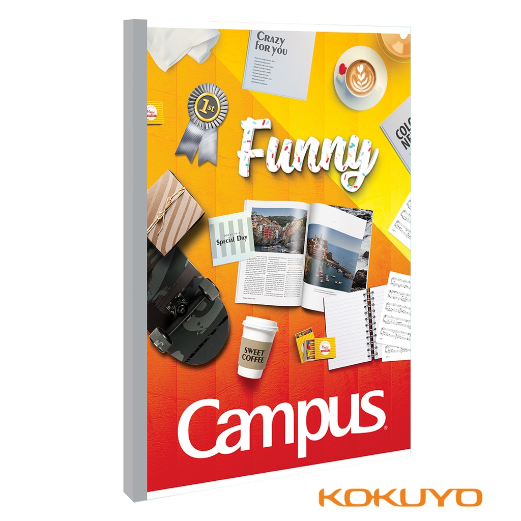 Vở GIFT 120 Trang Khổ B5 Kẻ Ngang Campus