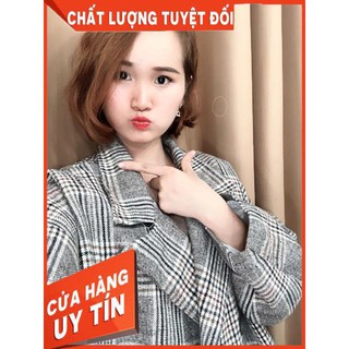 Áo khoác dạ kẻ