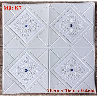 (Quận 12) Xốp dán tường giả da K7 5mm
