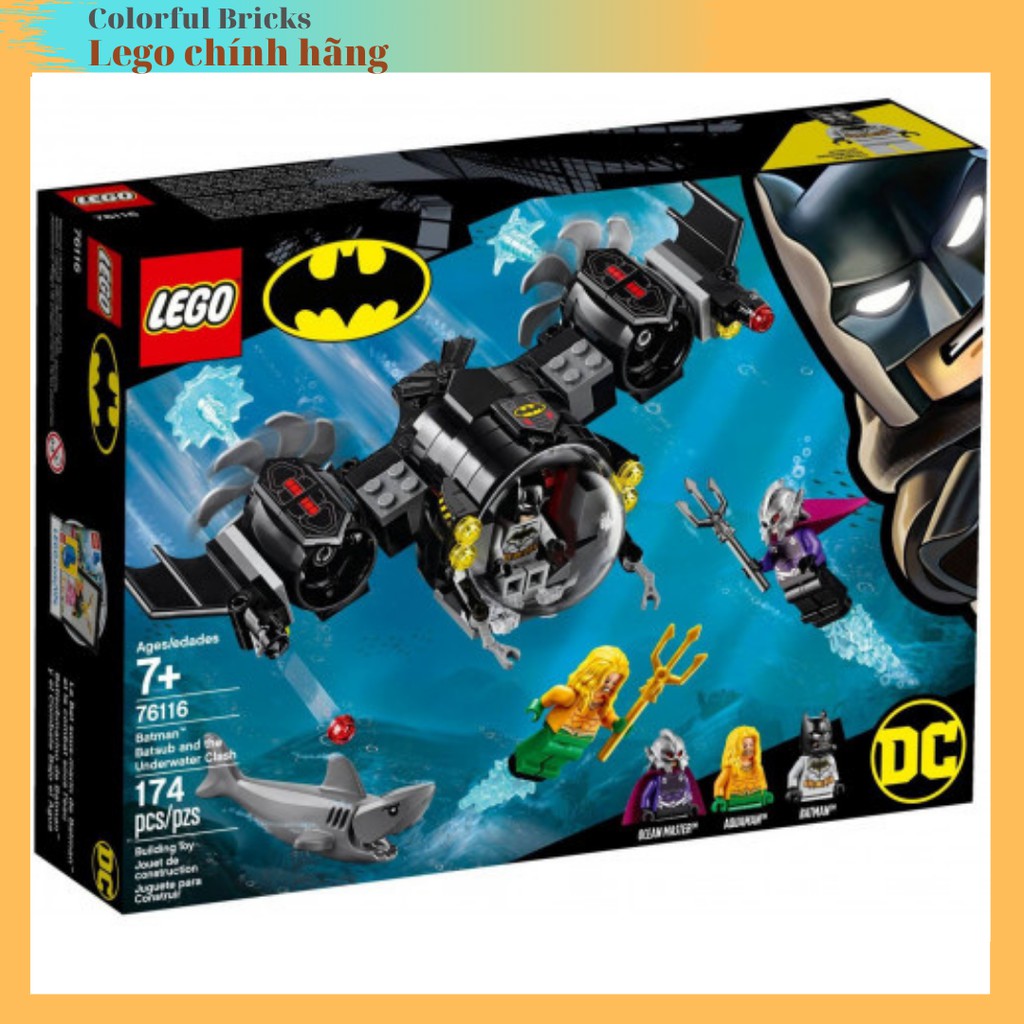 LEGO Batman 76116_Tàu ngầm Batman và cuộc đụng độ dưới đáy biển_76116