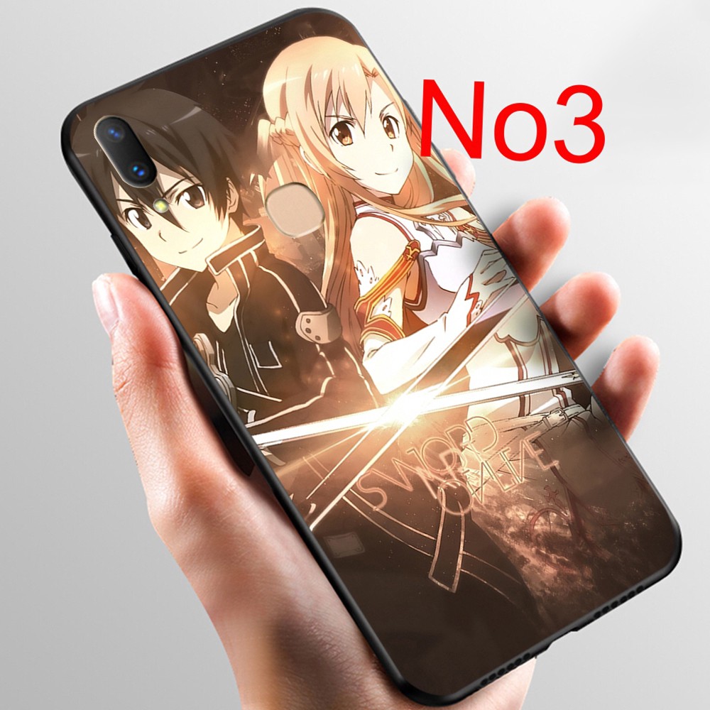 Ốp Điện Thoại Mềm Hình Anime Sword Art Online 47no Cho Iphone 12 Mini 11 Pro Max Se 5 5s Xr