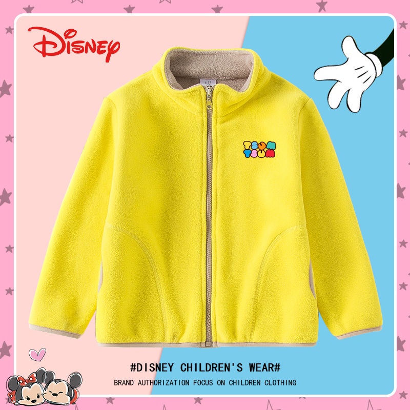 Áo Khoác Lông Cừu Dày Dặn Giữ Ấm In Hình Disney / Disney Phong Cách Phương Tây Cho Bé Gái