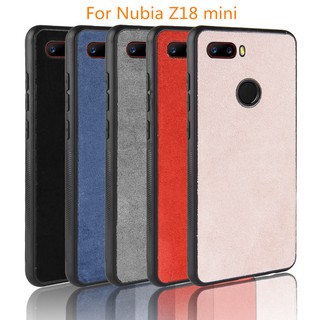 Ốp lưng thời trang viền silicone chống sốc cho ZTE Nubia Z18 mini 5.7" NX611J