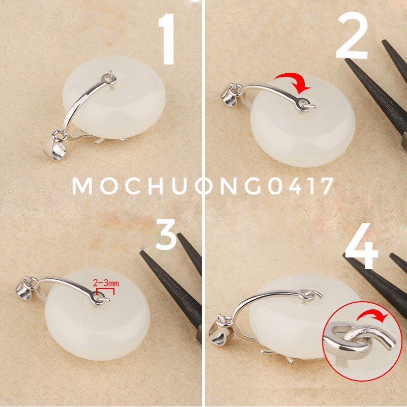 Móc kẹp đồng điếu hồ ly - MH665