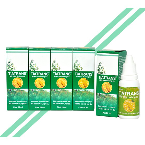 [Chuẩn Auth] Mỡ Trăn Thiên Nhiên U Minh Hạ TiaTRANS Kết Hợp Vitamin E Triệt Lông Nuôi Da và Dưỡng Da 20ml