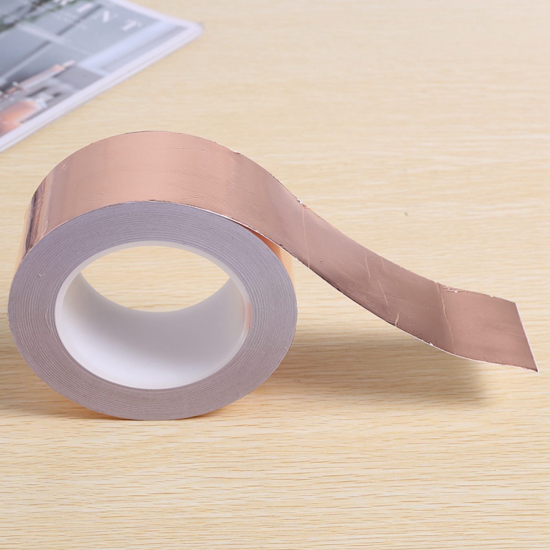 Cuộn Băng Keo Mạ Đồng 50Mmx30M Bảo Vệ Dây Đàn Guitar Điện