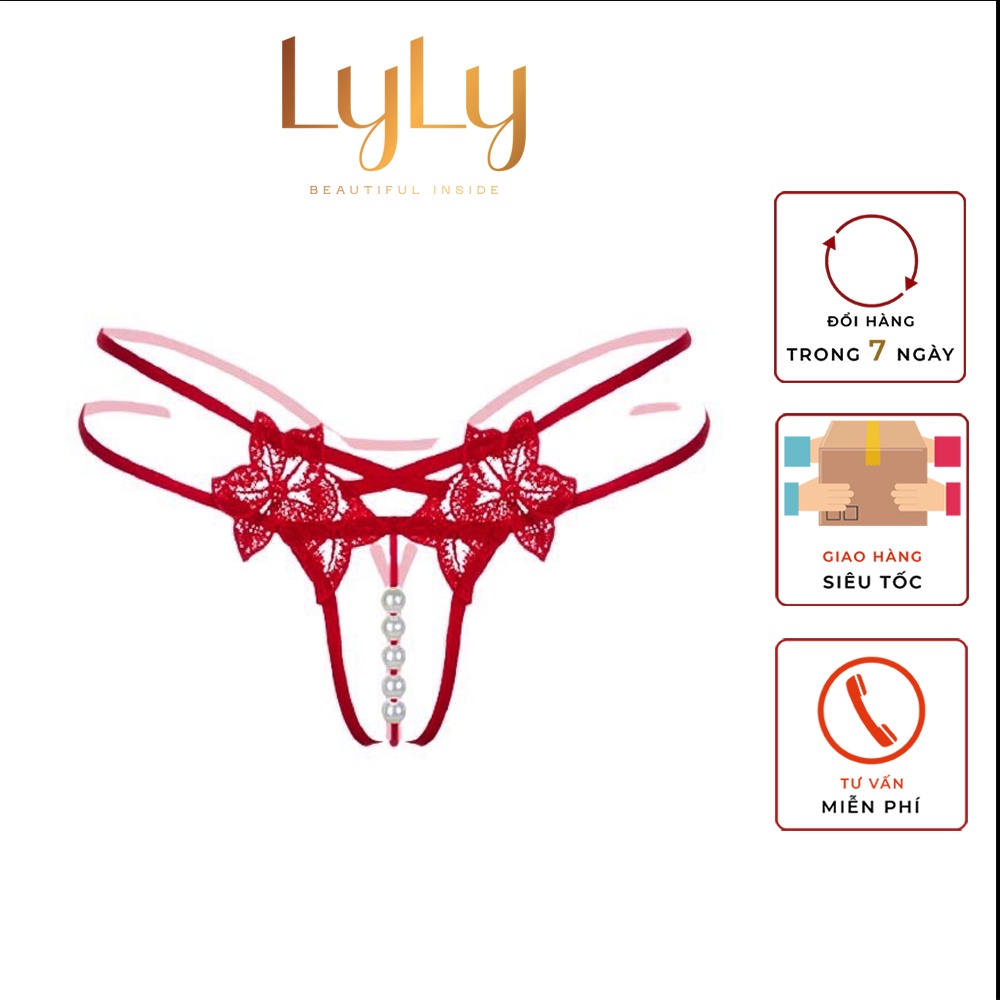 Quần lót ren nữ lọt khe Lylylorem QL018