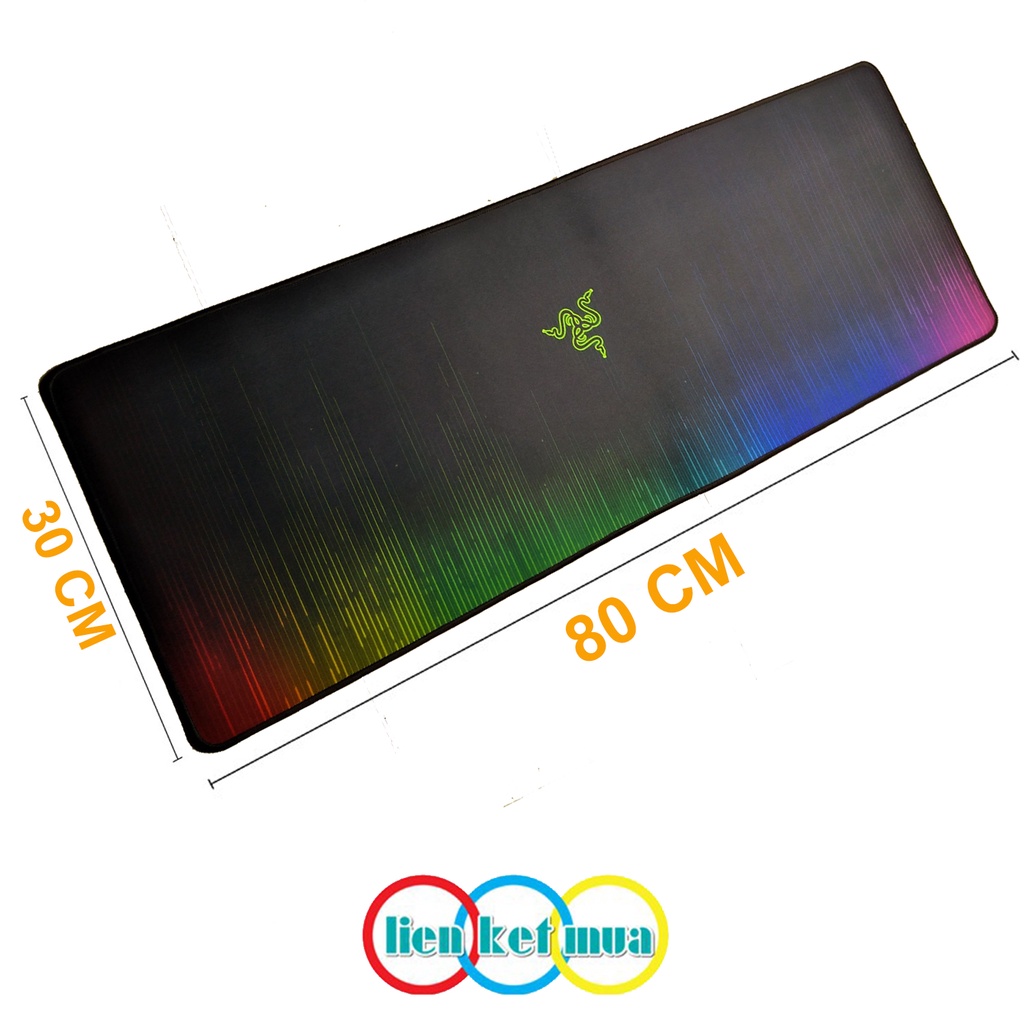 Lót chuột siêu đẹp 30x80 cm dành cho game thủ - Mouse pad 30x80 cm