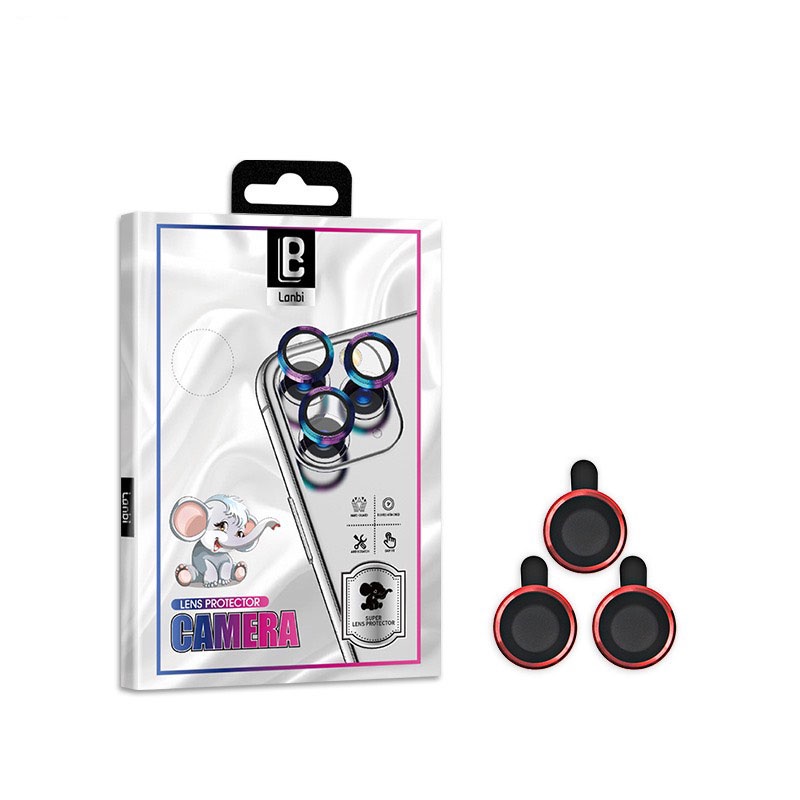 Ốp viền kính bảo vệ Camera Lanbi Lens Ring IPhone 12 Pro Max / 12 Pro/11/11pro/11promax/13/13promax