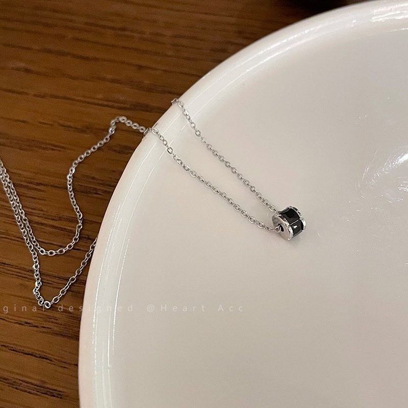 Vòng cổ Mặt Đá Opal Nhân Tạo Thời Trang Cho Nữ