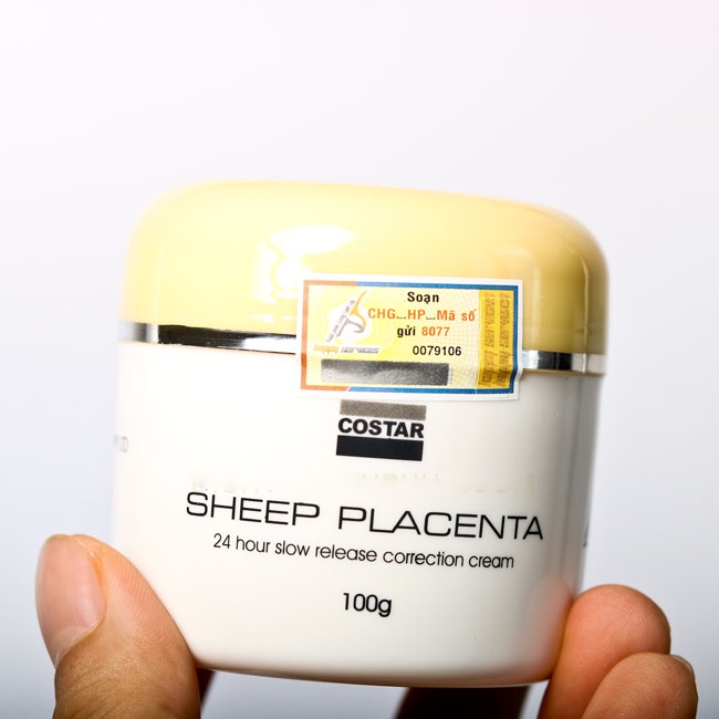 Kem dưỡng da nhau thai cừu costar sheep placenta creme 100g kem dưỡng trắng da cấp ẩm và phục hồi da