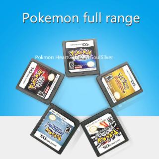 Nintendo DS 3DS NDSi NDS Lite Game Card DS Game Card Pokémon HeartGold and SoulSilver USA