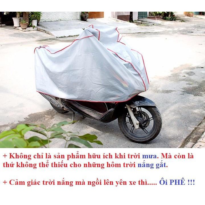 Bạt phủ trùm xe che mưa che nắng