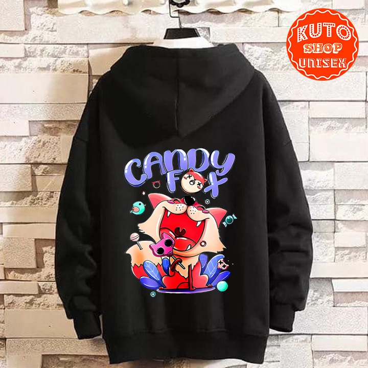 ÁO HOODIE FOX CANDY - In Pet Siêu Bền Siêu Đẹp - Full Size Full Màu