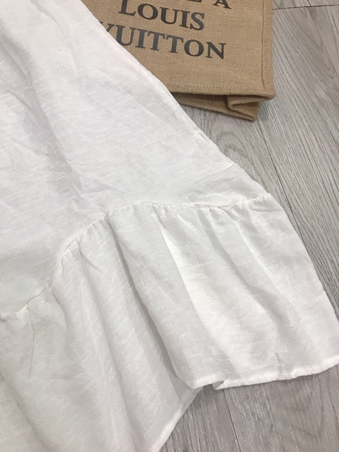 Đầm Maxi trắng 2 dây đi biển cực xinh_ ảnh thật | BigBuy360 - bigbuy360.vn