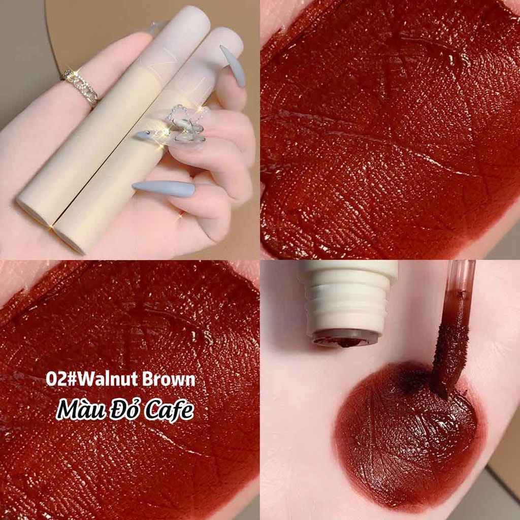 Son kem lì zuk, son nội địa trung vỏ mới bảng màu đẹp lâu trôi mềm mịn Mifa Beauty
